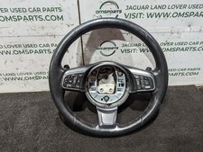 JAGUAR XF X260 MULTIFUNCTION LEATHER STEERING WHEEL GX73-3F563-RD8PVJ