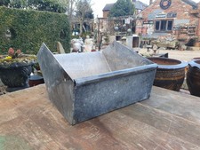 Galvanise Garden Trough Garden Planter Vintage Original Barn