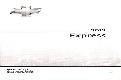 New chevy express van - new,