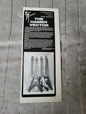 TPQL10 ADVERT 11X4 GUITAR GRAPEVINE : 'THE HAMMER VECTOR'