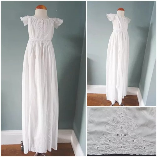 Antique christening gown dress - christening,