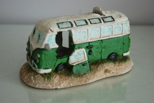Aquarium camper van bright - aquarium,