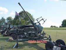 PHOTO  BOFORS 40MM GUN
