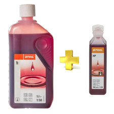 Stihl Genuine Mineral HP 2 Stroke Oil 1 Litre + 100ml 50:1 Two Stroke Oil Fuel
