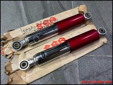 NOS Suzuki FR50 FR70 FR80 F50 F70  Rear Shock Absorber Red  Genuine / A Pair