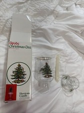 Spode Clear Glass Christmas