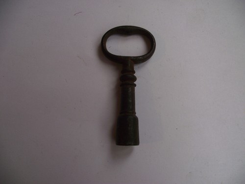 Vintage old clock key - clock, key.