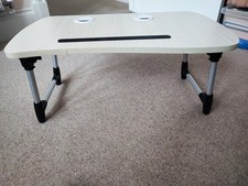 Small folding table - good for working on laptop