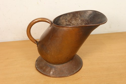 Antique copper jug pitcher - jug,