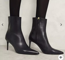 Hobbs Aria Leather Ankle Boots