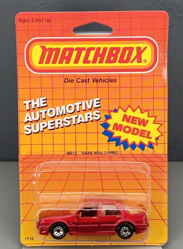 1988 matchbox saab - 1988,
