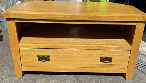 Medium oak wood stand - medium,