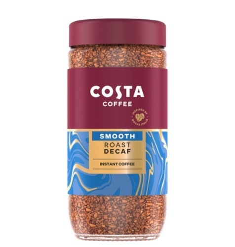 Costa smooth decaf blend