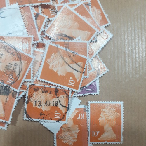 110 10p orange - gb,
