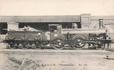 Vintage Railway Postcard
