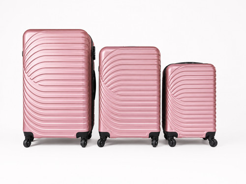 Suitcase set abs - set, cabin