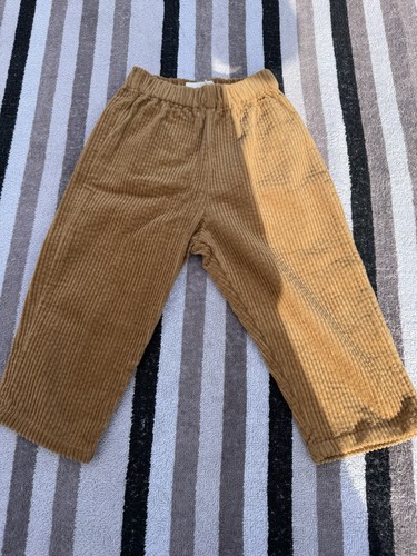 Zara boys corduroy trousers - corduroy,