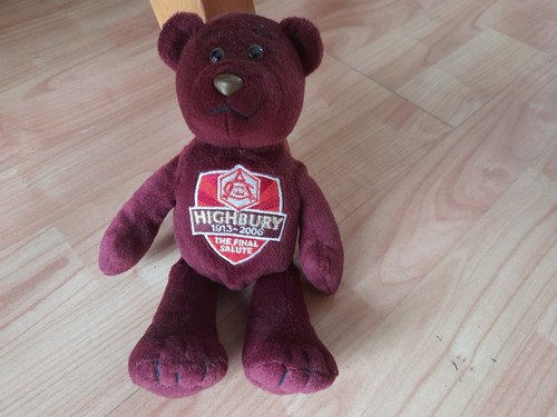 Arsenal teddy bear final