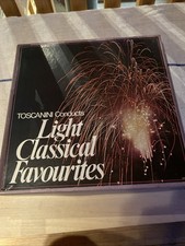 Toscanini Conducts Light Classical Favourites LP Vinyl Record Box Set
