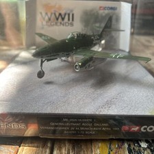 Corgi Messerschmitt Me 262-1a Luftwaffe White 3 Adolf Galland - 2 of 2 On Sale