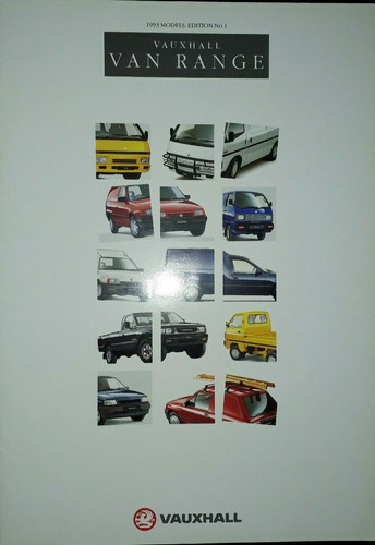 Vauxhall van range brochure - vauxhall,
