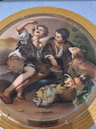 Vintage english wall plate - ,