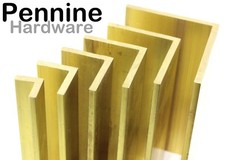 Solid BRASS ANGLE Equal Angle Extruded Excellent range of sizes Bandsaw Cut