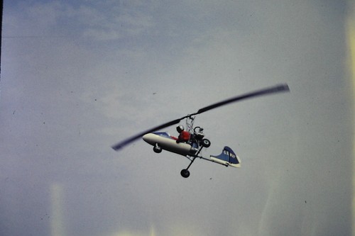 Gyrocopter aircraft vintage - gyrocopter,