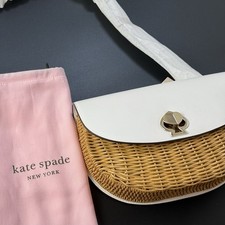 NWT Kate Spade White Tan