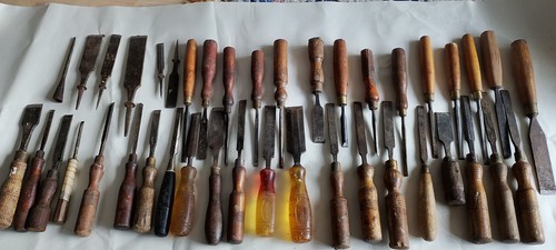 Vintage wood chisels 6 - chisels, 35