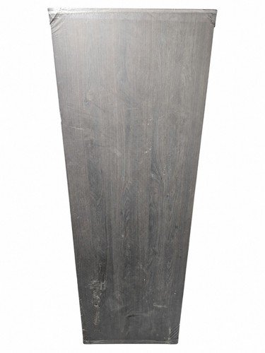 Dark grey wood effect kitchen - dark,