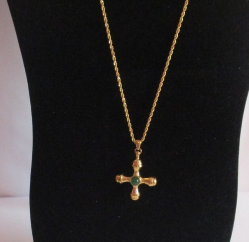Green agate gold - green,
