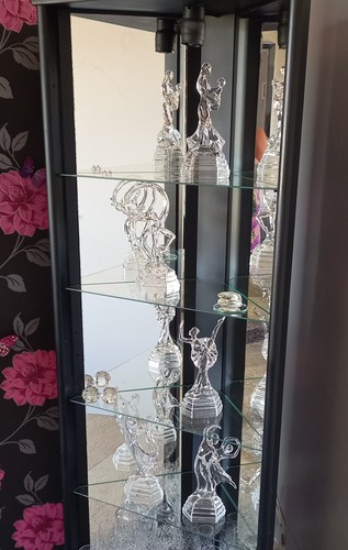 Crystal cut glass ornaments - cut,
