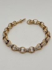 9CT gold English handmade CZ