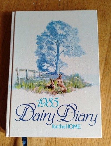 Dairy diary book hardcover - diary,