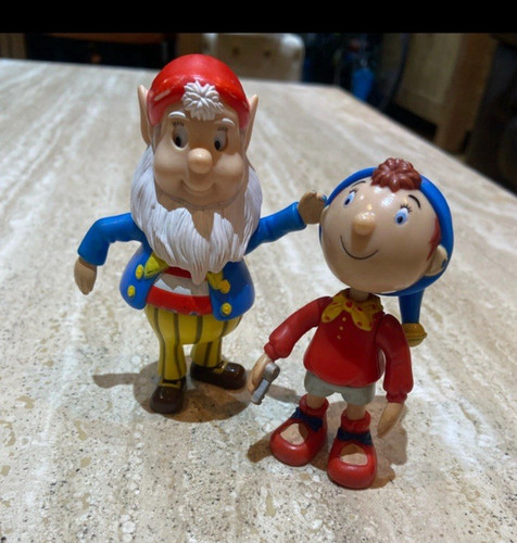 Vintage noddy gnome figures - noddy, &