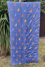 Vintage Polydaun Seaside Beach Deck Chair Holiday Camping Single  Sleeping Bag