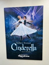 CINDERELLA Theatre large Programme MATTHEW BOURNE