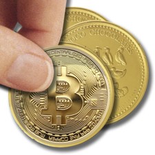 BITCOIN Chocolate Coin x35
