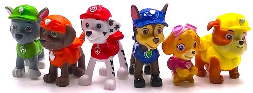 Paw patrol figure play - patrol,