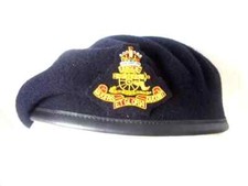 NAVY BERET ROYAL ARTILLERY WO1
