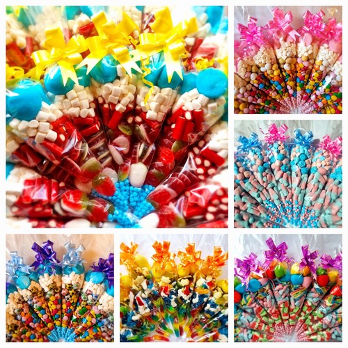 Pre filled sweet cones - sweet,