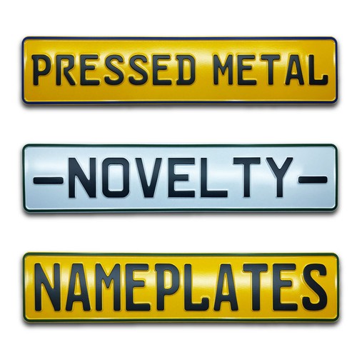 Pressed metal novelty trucker - pressed,