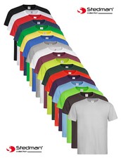 Stedman Classic Mens Plain Cotton Short Sleeve Tee T-Shirt S-5XL