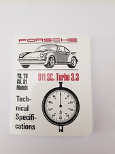 PORSCHE 911 SC + TURBO 3,3