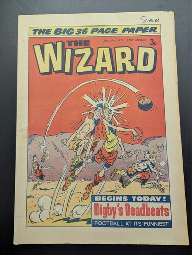 Wizard comic august 4th - comic, 1973