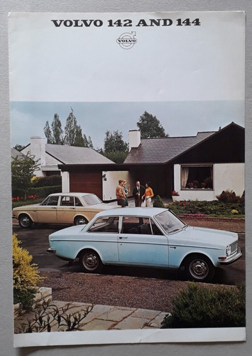 Volvo 140 series brochure 1967 - volvo,