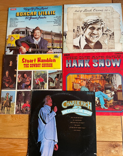 Country music vinyl lp - 5,