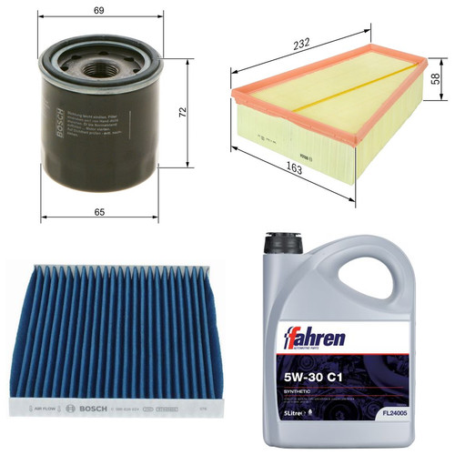 Bosch service kit for - for, nissan