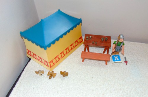 Vintage asterix romans officer - vintage,